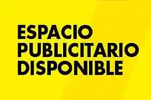 Anuncio publicitario en color amarillo con texto en negro.