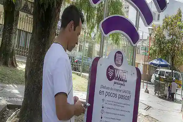 Mapas y datos 5 Zonas Wi-Fi