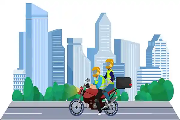 Tráfico y movilidad 20 Parrillero