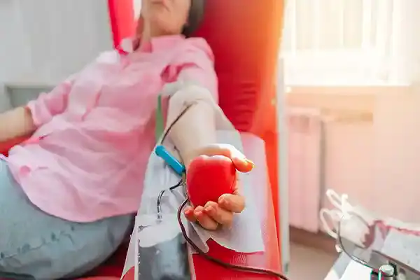 Abrazo solidario 38 Donantes Sangre